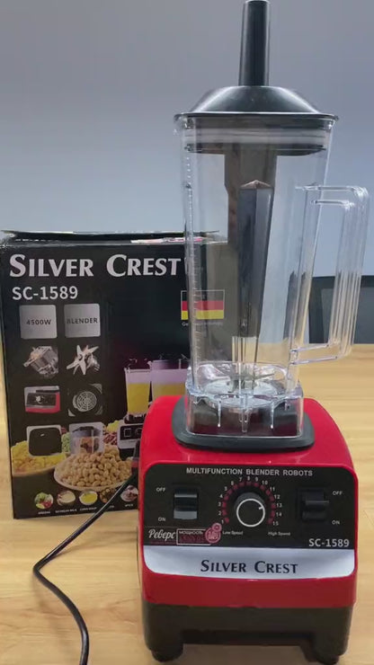 Silver Crest SC-1589 Professional Multifunction Blender – High Power Smoothie & Ice Crusher